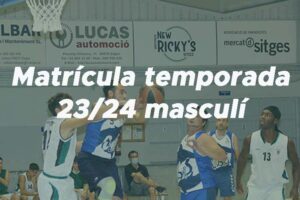 inscripicio basquet Sitges masculÃ­ temporada