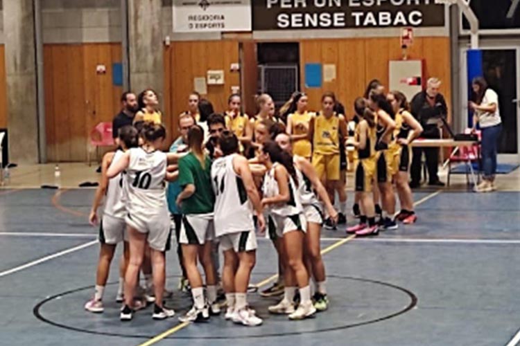 Les nostres noies debutaven aquest cap de setmana en la competició, després que el partit de la primera jornada quedés ajornat.
