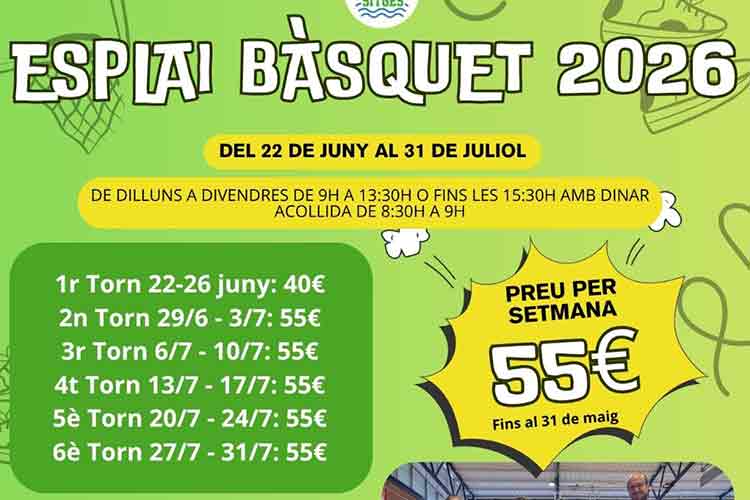 L’Esplai Bàsquet és un projecte de joc i entreteniment per a nois i noies durant els dies de vacances escolars.
