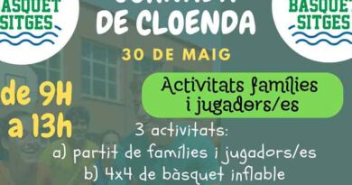 Jornada cloenda bàsquet Sitges 2026