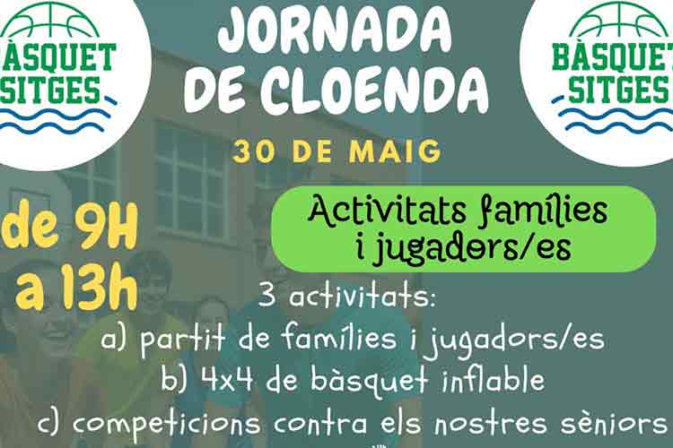 Jornada cloenda bàsquet Sitges 2026